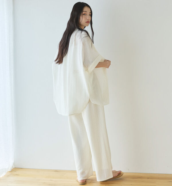 Doux archives「メッシュレースイージーパンツ」|チノ|