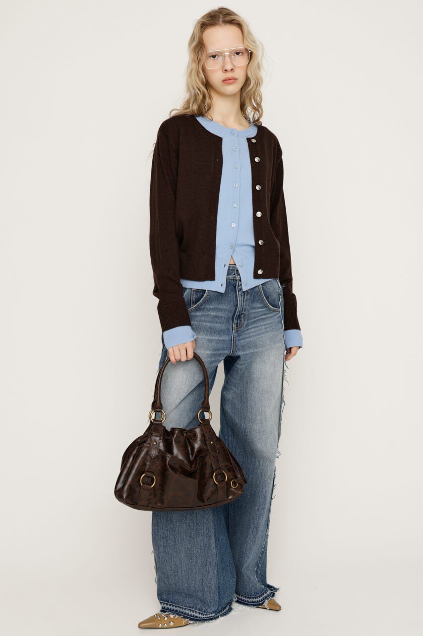 SLY「LAYERED LIKE KNIT トップス」|ニット・セーター|