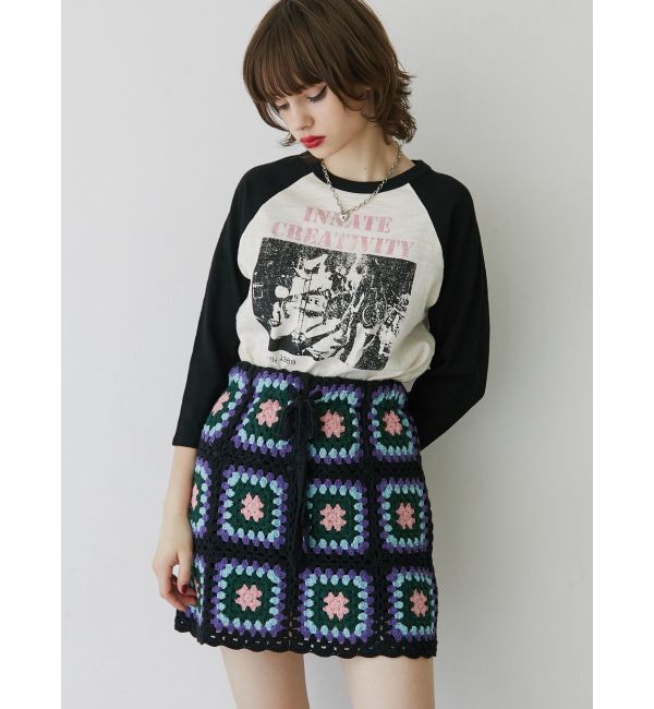 jouetie「クロシェミニスカート」|スカート|