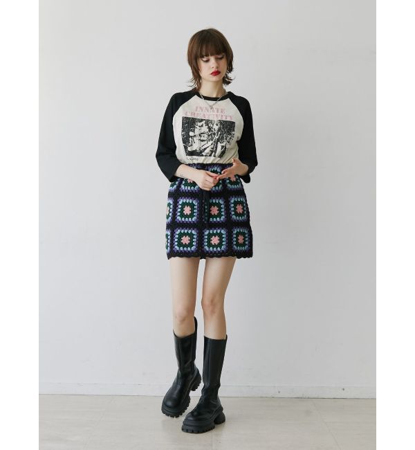 jouetie「クロシェミニスカート」|スカート|