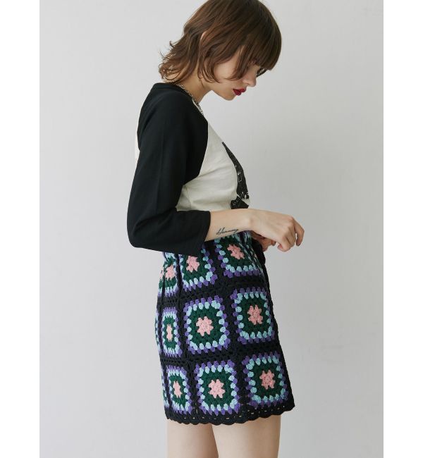 jouetie「クロシェミニスカート」|スカート|