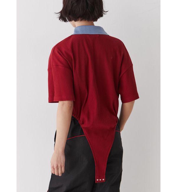 jouetie「ボディースーツポロトップス」|Tシャツ・カットソー|