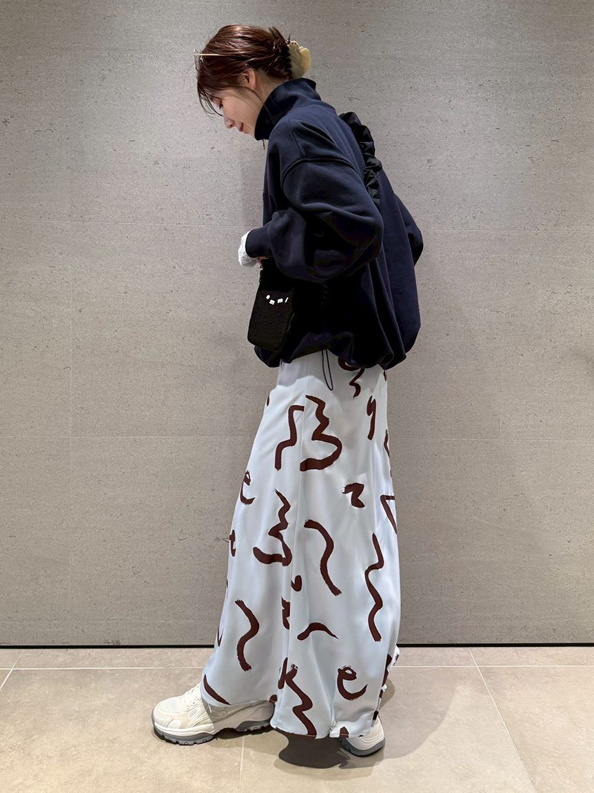 emmi atelier「【em】ハーフジップスウェット【セットアップ対応】」|スウェット・ジャージ|