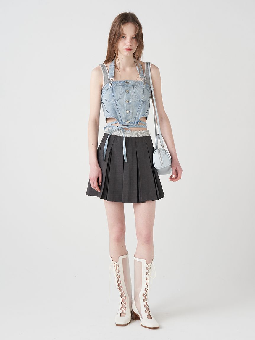 FURFUR「リボンカシメミニボストンバッグ」|ボストンバッグ|