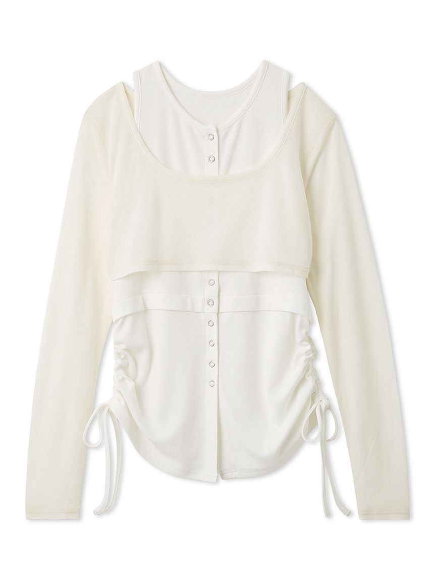 FURFUR「カットソーレイヤードプルオーバー」|Tシャツ・カットソー|