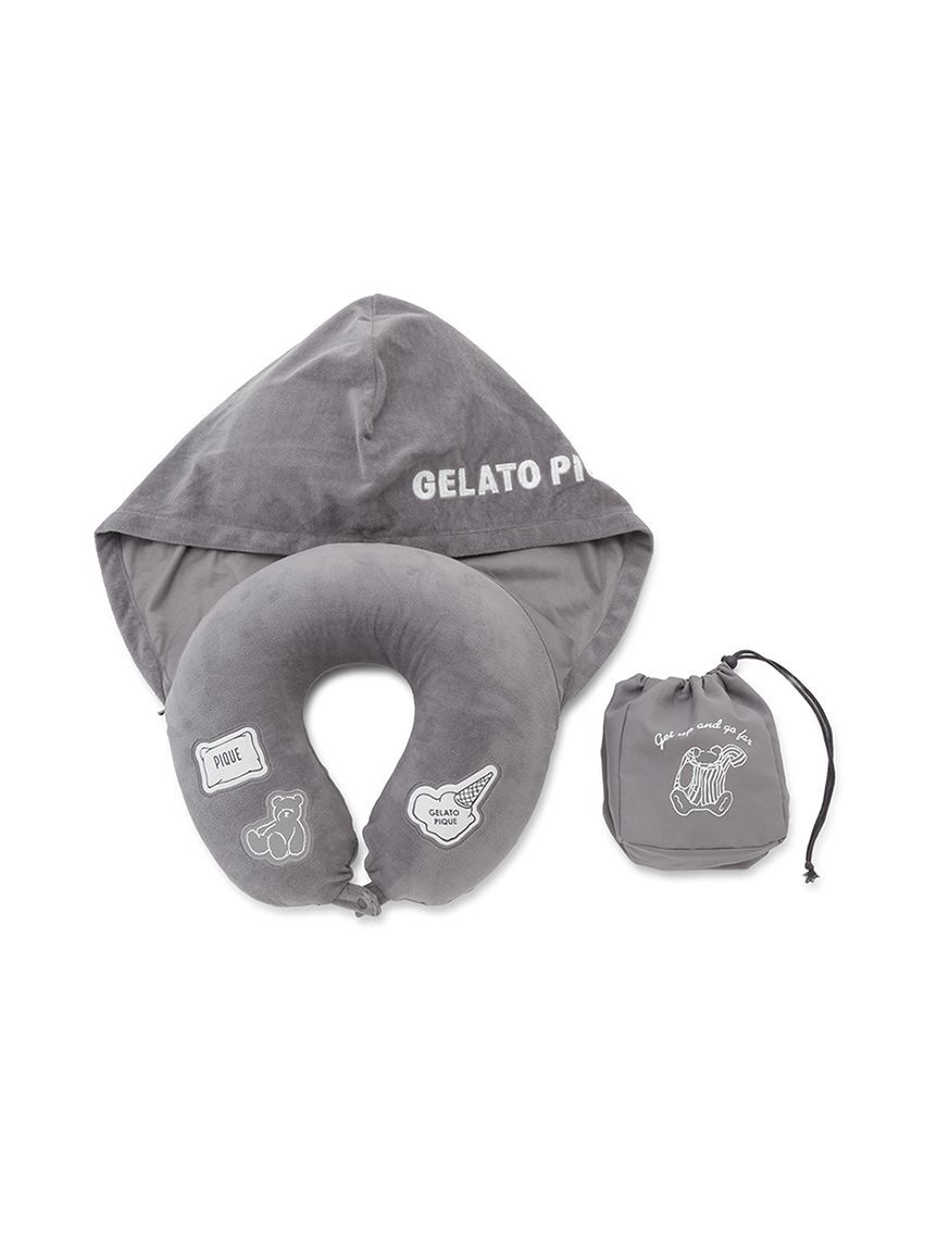 gelato pique Sleep「【トラベルグッズ】【Sleep】フード付きネックピロー 巾着付き」|その他|