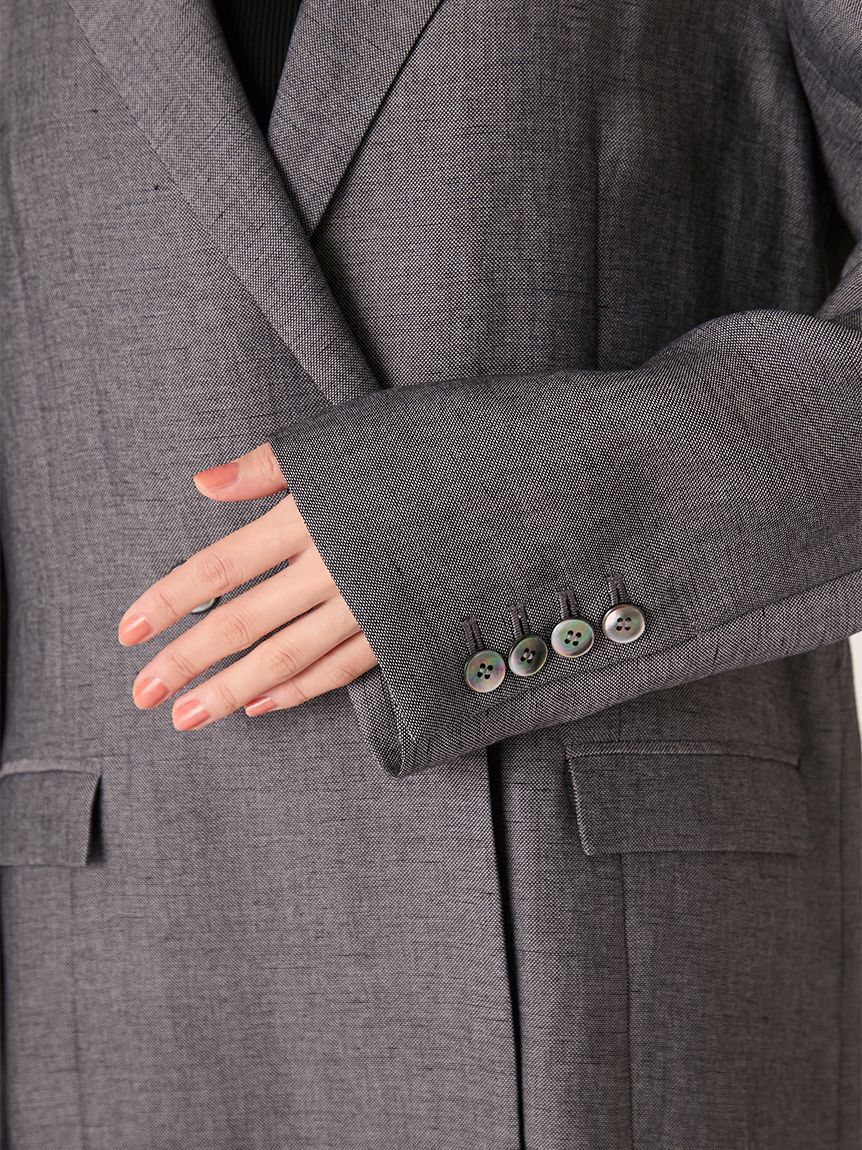 FRAY I.D「シングルリネンジャケット」|テーラードジャケット|