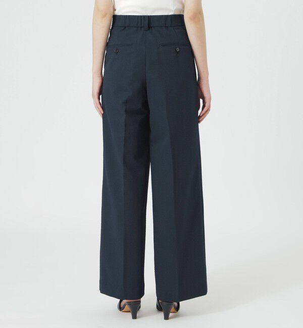  「ウォッシャブルサッカー2タックパンツ」|その他|