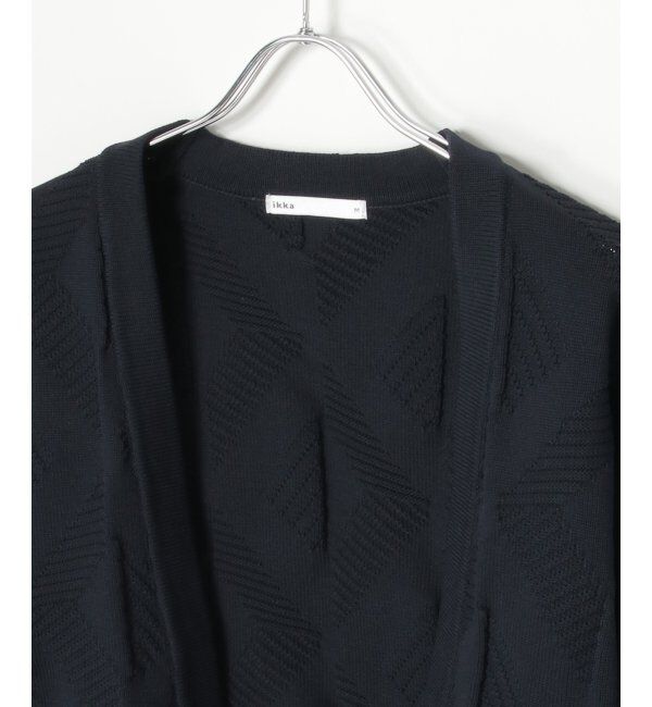 ikka「GOKU楽ニットジオメカーディガン」|その他|