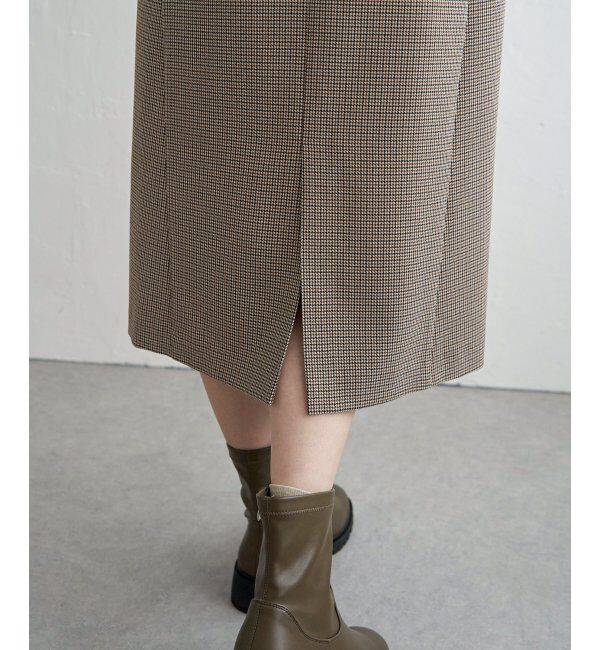 ikka「Vネックジャンパースカート」|ワンピース|