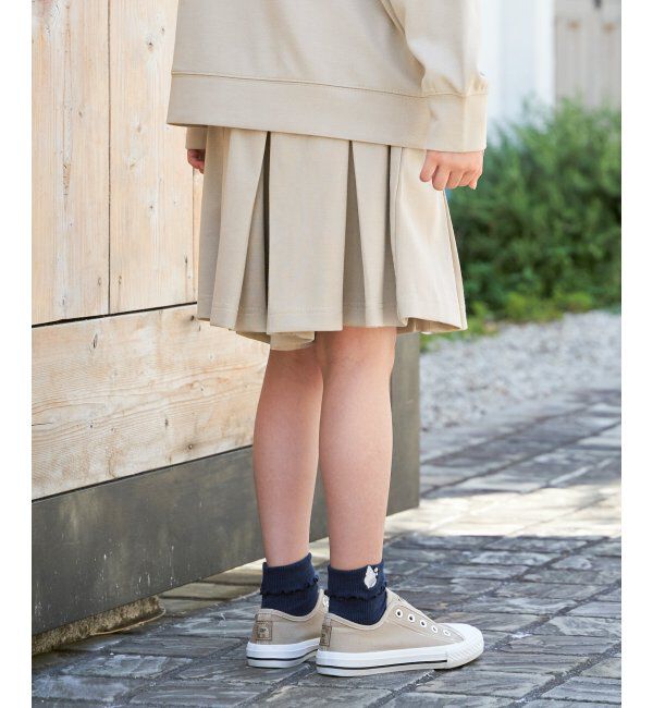 ikka kids「GOKU楽鹿の子ダンボールキュロット（120~160cm）」|スカート|