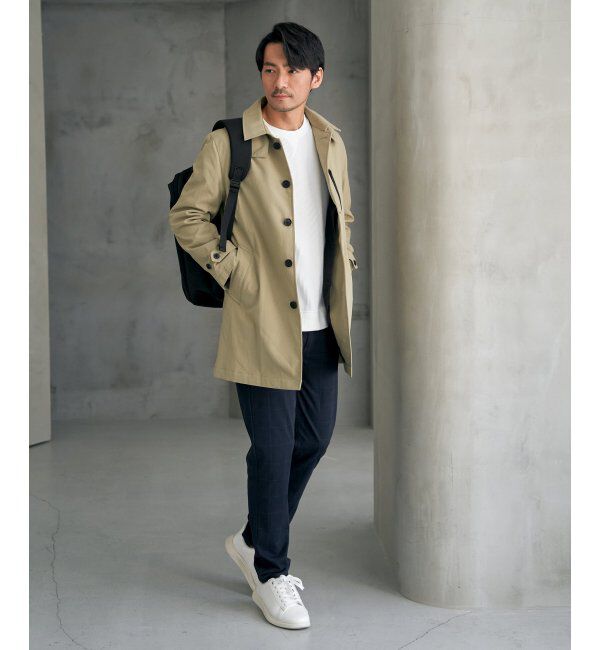 IKKA LOUNGE「２ｗａｙライナーツキフードステンカラー」|その他|