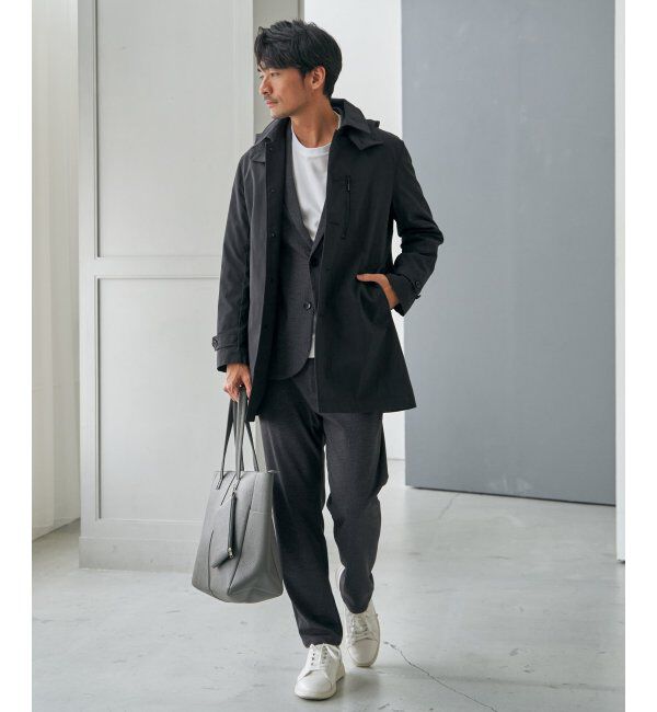 IKKA LOUNGE「２ｗａｙライナーツキフードステンカラー」|その他|