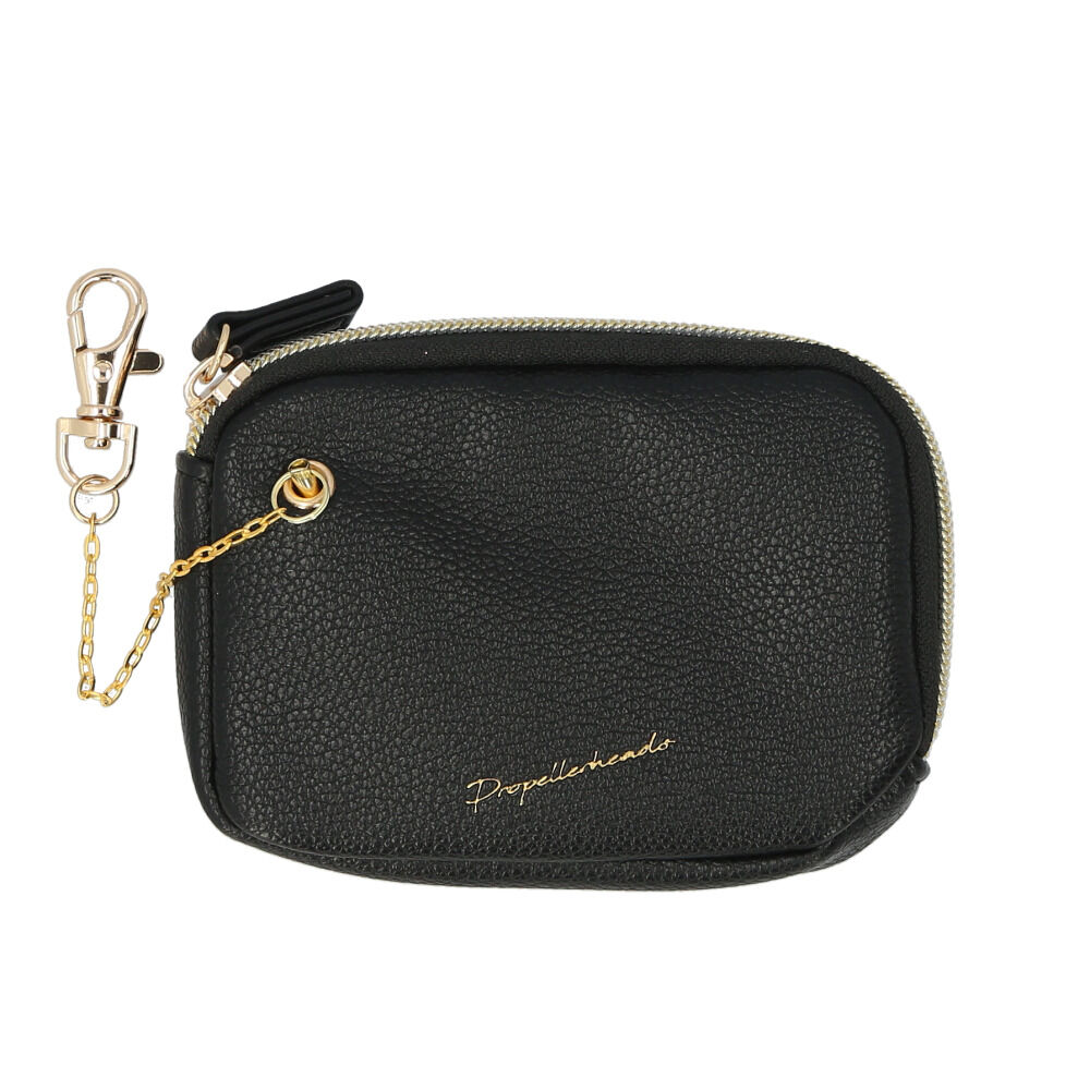 BACKYARD FAMILY「ミニウォレット 通販 プロペラヘッズ 財布 ミニ財布 レディース 小さい財布 ミニサイフ」|その他|ブラック1