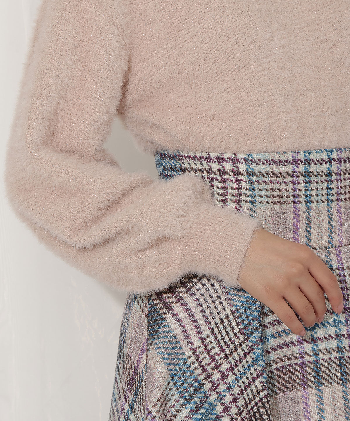 WILLSELECTION「ラメフェザー2WAYニット」|ニット・セーター|