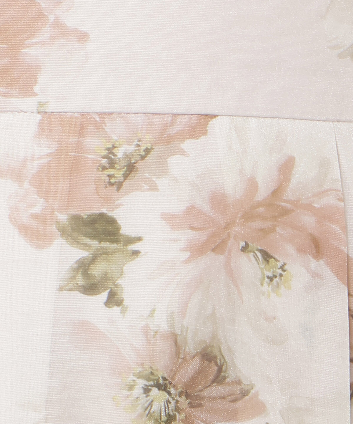 WILLSELECTION「フラワープリントシアータックスカート」|フレア|