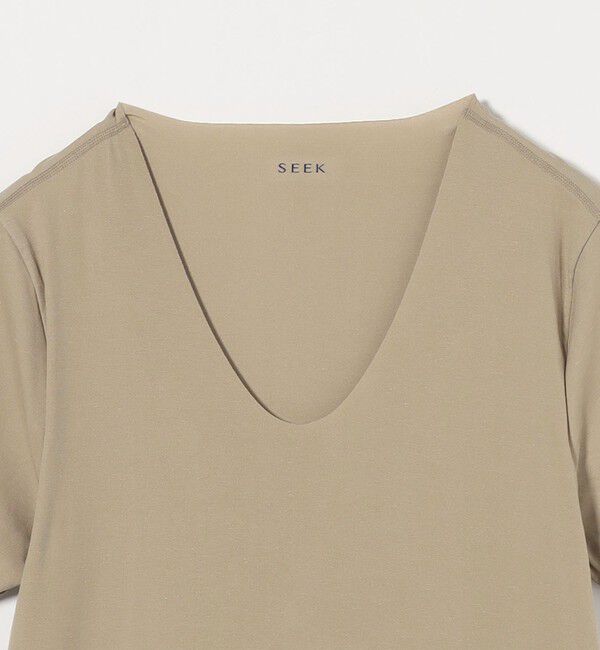 UNITED ARROWS「＜SEEK＞ Uネック Tシャツ」|インナー|