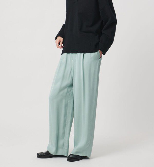 UNITED ARROWS「ドロスト イージーパンツ」|チノ|LIME