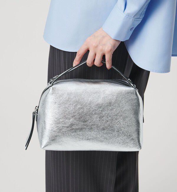 UNITED ARROWS「＜GIANNI CHIARINI＞ALIFA MTL M バッグ 26SS」|ショルダー・メッセンジャー|SILVER