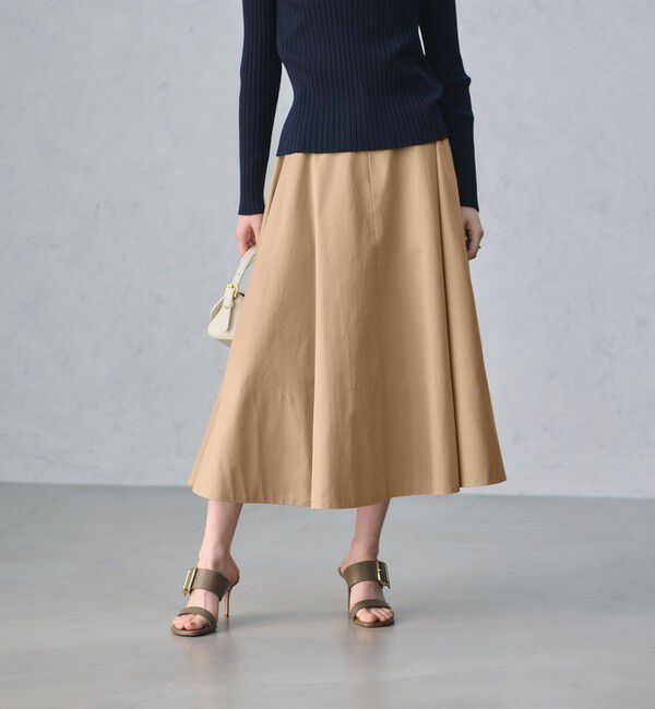 UNITED ARROWS「チノ フレアスカート」|フレア|