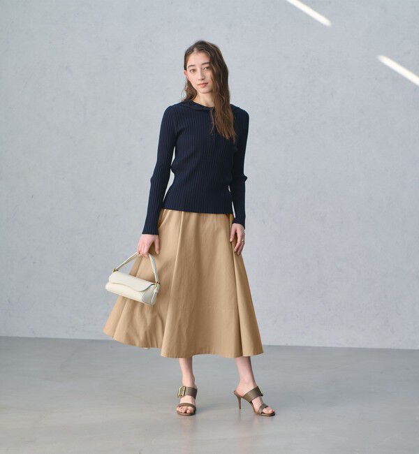 UNITED ARROWS「チノ フレアスカート」|フレア|