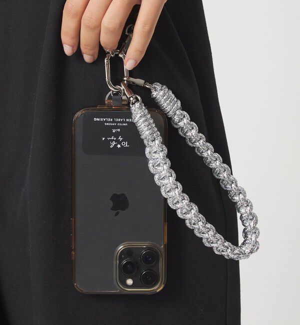 UNITED ARROWS green label relaxing「＜To b. by agnes b.コラボ＞モバイル ストラップ 2」|その他|SILVER