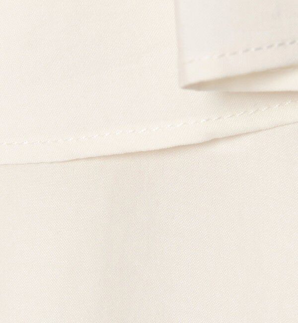 EMMEL REFINES「＜EMMEL REFINES＞EM フィブリルサテン ネックタック フリル ブラウス」|シャツ・ブラウス|