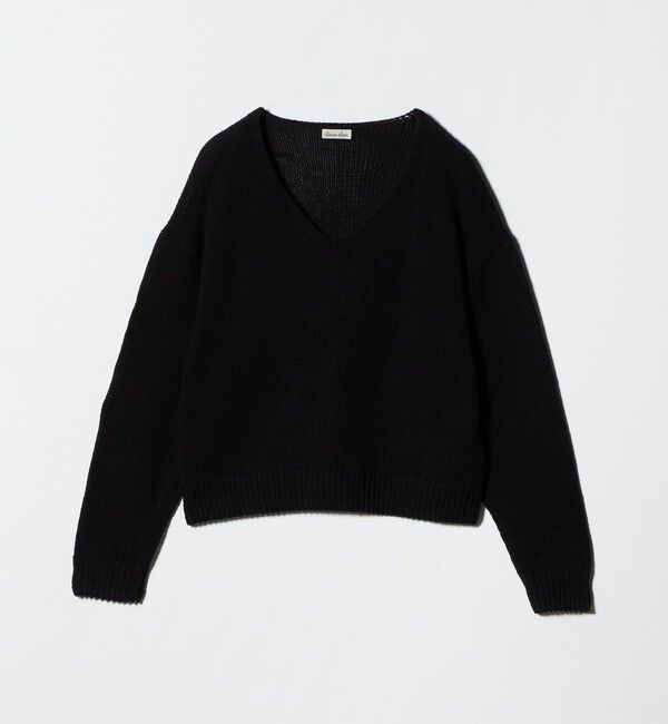 STEVEN ALAN「＜Steven Alan＞コットン シルク Vネック ニット」|ニット・セーター|