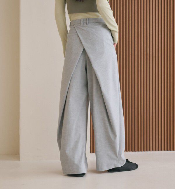 BEAUTY&YOUTH UNITED ARROWS「バックラップタックパンツ ウォッシャブル」|その他|