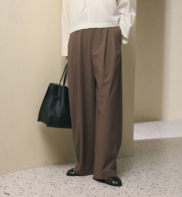 BEAUTY&YOUTH UNITED ARROWS「バックラップタックパンツ ウォッシャブル」|その他|