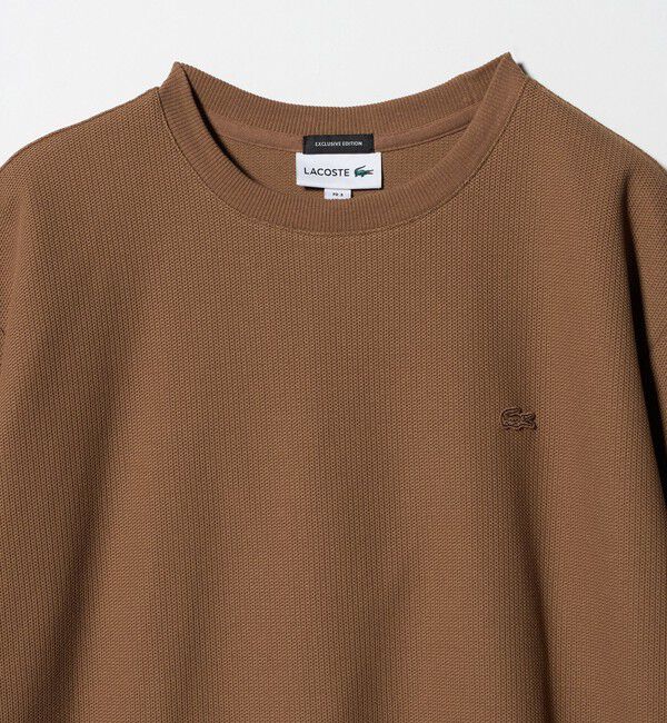 BEAUTY&YOUTH UNITED ARROWS「＜LACOSTE for BEAUTY&YOUTH＞ワントーン ショートスリーブ Tシャツ」|Tシャツ・カットソー|