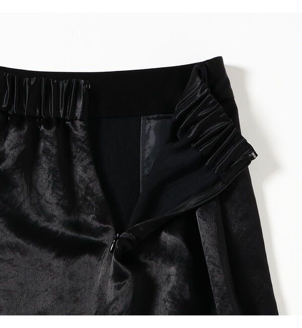 Demi-Luxe BEAMS 「アセテート サテン イージースカート」|スカート|