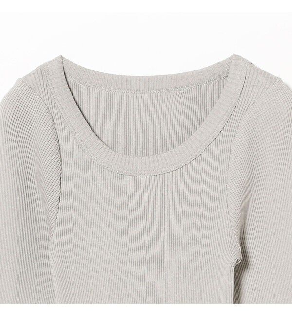 Demi-Luxe BEAMS 「AK+1 / シルク コットン 丸胴 プルオーバー」|Tシャツ・カットソー|