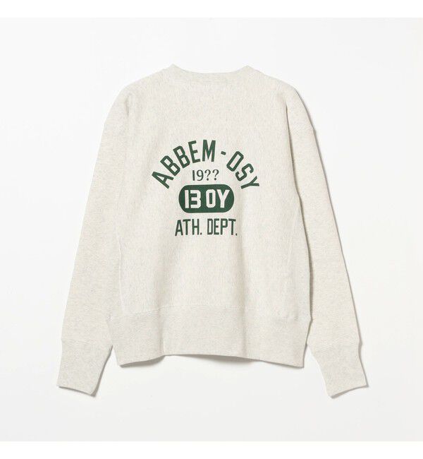 BEAMSBOY「【別注】Champion / バックプリント リバースウィーブ(R) クルー スウェット」|スウェット・ジャージ|