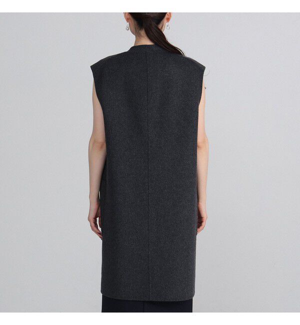 Demi-Luxe BEAMS 「リバー ロングジレ」|ダウン|