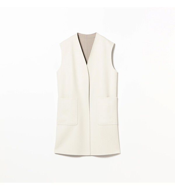 Demi-Luxe BEAMS 「リバー ロングジレ」|ダウン|