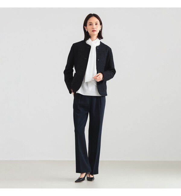 Demi-Luxe BEAMS 「ミックスツイード ジャケット」|ダッフルコート|