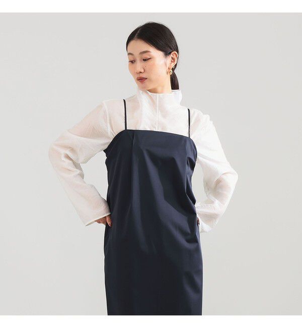 Demi-Luxe BEAMS 「オフタートル ブラウス」|シャツ・ブラウス|