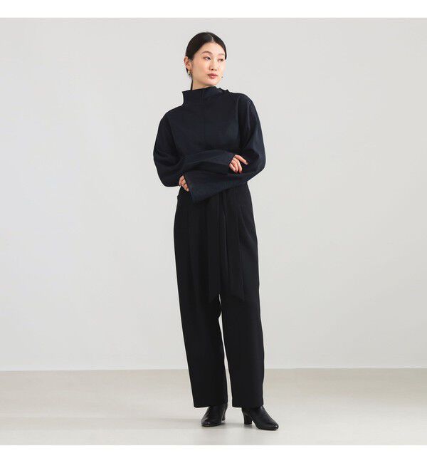 Demi-Luxe BEAMS 「オフタートル ブラウス」|シャツ・ブラウス|