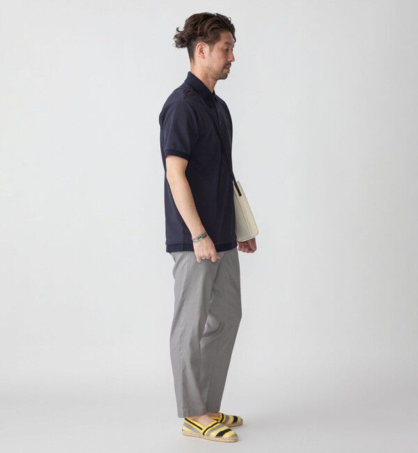 SHIPS「【SHIPS別注】LACOSTE: クラシック ニットリブ ポロシャツ」|ポロシャツ|