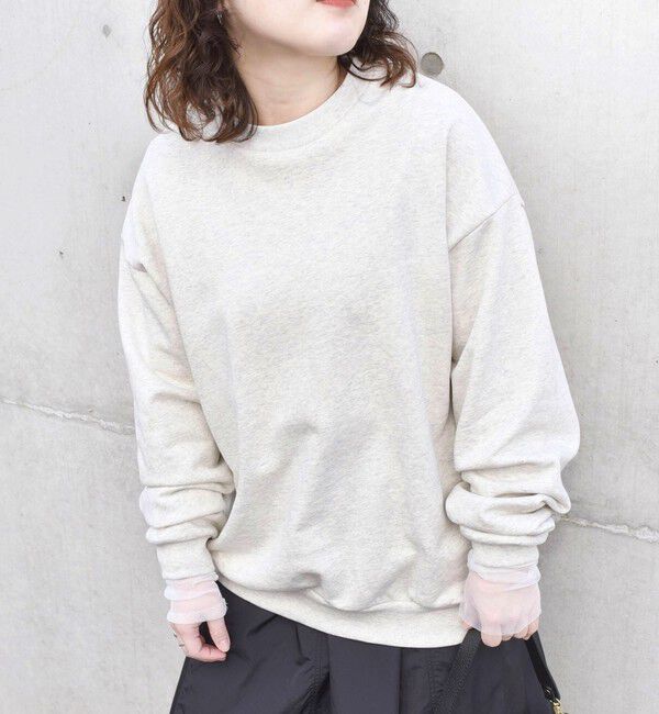 SHIPS any「SHIPS any: COTTON USA ルーズ クルーネック 裏毛 スウェット◇」|スウェット・ジャージ|