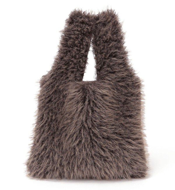 SHIPS for women「プードル ファー バッグ」|トートバッグ|