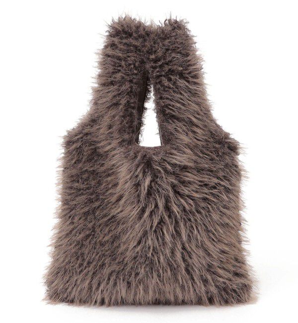 SHIPS for women「プードル ファー バッグ」|トートバッグ|