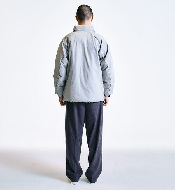 SHIPS「City Ambient Products:〈撥水〉ダブルポケット 中綿 スタンドカラー ブルゾン」|ブルゾン・スタジャン|