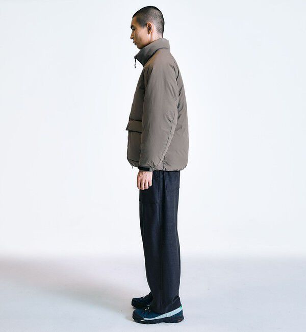 SHIPS「City Ambient Products:〈撥水〉ダブルポケット 中綿 スタンドカラー ブルゾン」|ブルゾン・スタジャン|