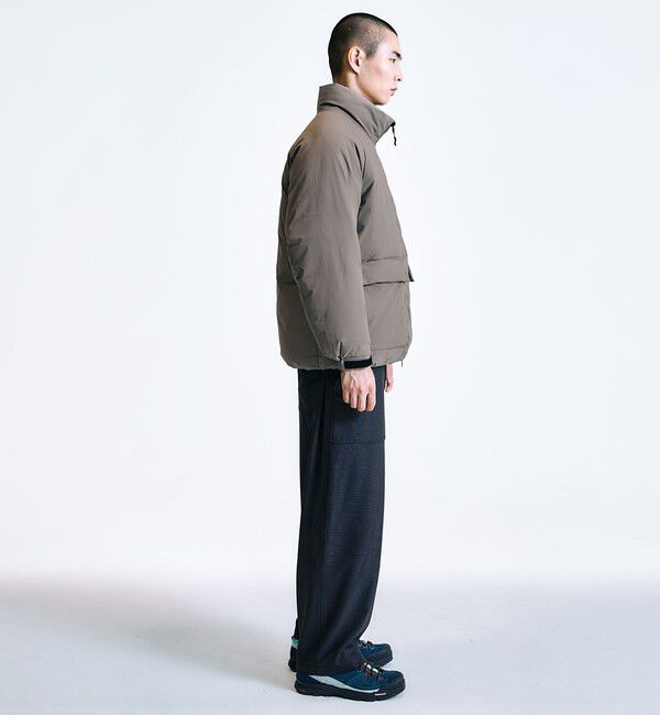 SHIPS「City Ambient Products:〈撥水〉ダブルポケット 中綿 スタンドカラー ブルゾン」|ブルゾン・スタジャン|