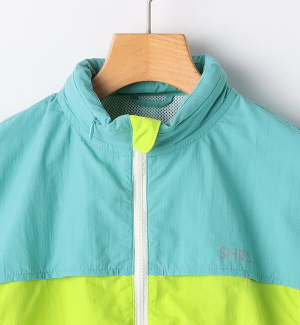 SHIPS KIDS「SHIPS KIDS:140～160cm /〈撥水〉ジップ パーカー」|アウトドア|