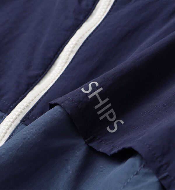 SHIPS KIDS「SHIPS KIDS:140～160cm /〈撥水〉ジップ パーカー」|アウトドア|