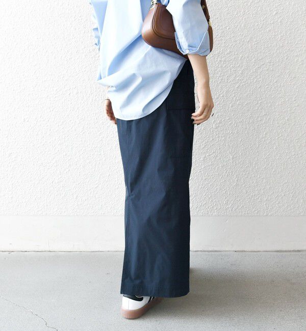 SHIPS any「SHIPS any:〈洗濯機可能〉タイプライター イージー カーゴ タイト スカート」|スカート|