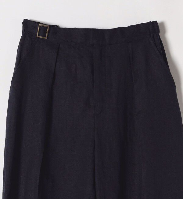 SHIPS any「SHIPS any:〈洗濯機可能〉ヨーロピアンフラックス リネン タック グルカ イージー パンツ」|その他|